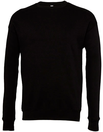Unisex Drop Shoulder Fleece zum Besticken und Bedrucken in der Farbe Black mit Ihren Logo, Schriftzug oder Motiv.