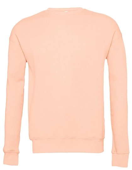 Unisex Drop Shoulder Fleece zum Besticken und Bedrucken in der Farbe Peach mit Ihren Logo, Schriftzug oder Motiv.