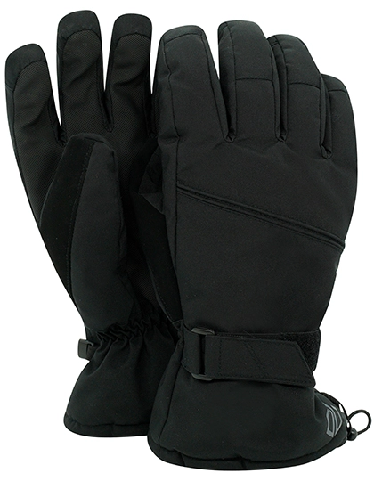 Hand In Waterproof Insulated Glove zum Besticken und Bedrucken in der Farbe Black mit Ihren Logo, Schriftzug oder Motiv.