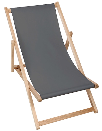 Polyester Seat For Folding Chair zum Besticken und Bedrucken in der Farbe Charcoal 2 mit Ihren Logo, Schriftzug oder Motiv.