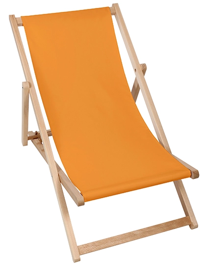 Polyester Seat For Folding Chair zum Besticken und Bedrucken in der Farbe Mango 40 mit Ihren Logo, Schriftzug oder Motiv.