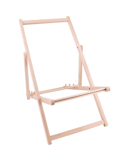 Frame Deck Chair zum Besticken und Bedrucken in der Farbe - mit Ihren Logo, Schriftzug oder Motiv.