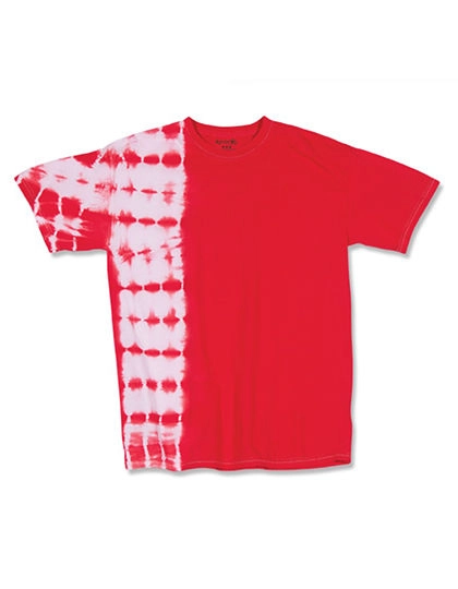 Fusions T-Shirt zum Besticken und Bedrucken in der Farbe Red Fusion mit Ihren Logo, Schriftzug oder Motiv.