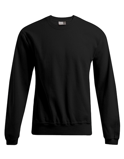 Men´s New Sweater 80/20 zum Besticken und Bedrucken in der Farbe Black mit Ihren Logo, Schriftzug oder Motiv.