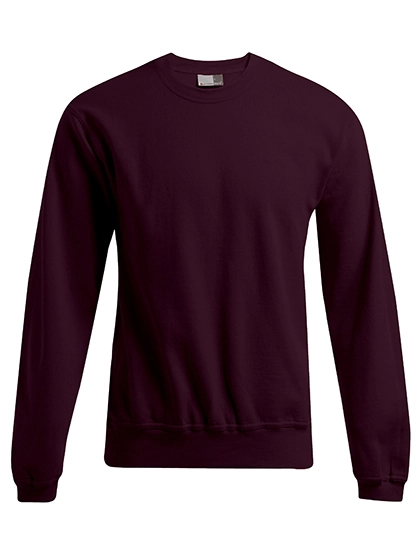 Men´s New Sweater 80/20 zum Besticken und Bedrucken in der Farbe Burgundy mit Ihren Logo, Schriftzug oder Motiv.