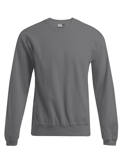 Men´s New Sweater 80/20 zum Besticken und Bedrucken in der Farbe Steel Grey (Solid) mit Ihren Logo, Schriftzug oder Motiv.