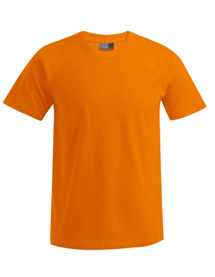 Men´s Premium-T zum Besticken und Bedrucken in der Farbe Orange mit Ihren Logo, Schriftzug oder Motiv.