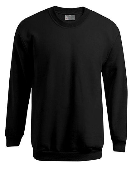 Men´s New Sweater 100 zum Besticken und Bedrucken in der Farbe Black mit Ihren Logo, Schriftzug oder Motiv.