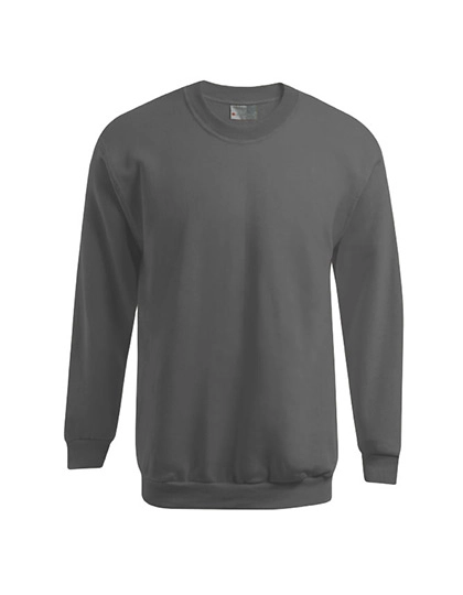 Men´s New Sweater 100 zum Besticken und Bedrucken in der Farbe Graphite (Solid) mit Ihren Logo, Schriftzug oder Motiv.