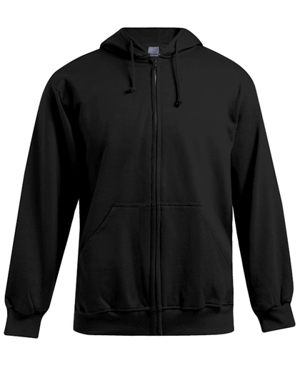 Men´s Hoody Jacket 80/20 zum Besticken und Bedrucken in der Farbe Black mit Ihren Logo, Schriftzug oder Motiv.