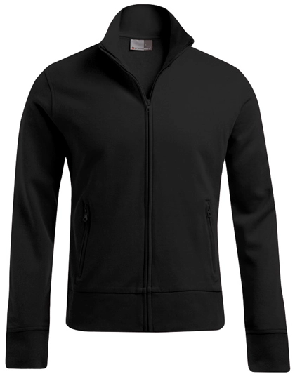 Men´s Jacket Stand-Up Collar zum Besticken und Bedrucken in der Farbe Black mit Ihren Logo, Schriftzug oder Motiv.