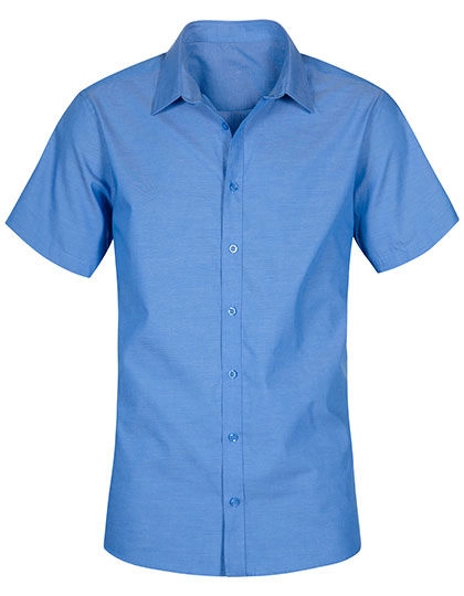 Men´s Oxford Shirt zum Besticken und Bedrucken in der Farbe Sky mit Ihren Logo, Schriftzug oder Motiv.