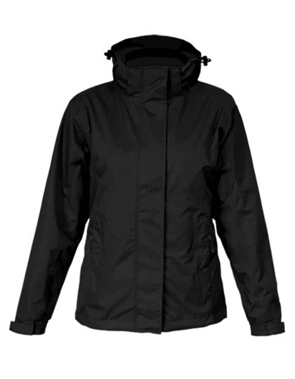 Women´s Performance Jacket C+ zum Besticken und Bedrucken in der Farbe Black mit Ihren Logo, Schriftzug oder Motiv.