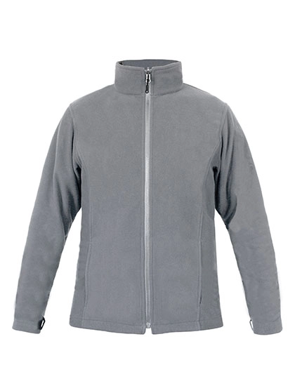 Men´s Fleece Jacket C+ zum Besticken und Bedrucken in der Farbe Steel Grey (Solid) mit Ihren Logo, Schriftzug oder Motiv.