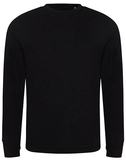 Banff Sustainable Sweatshirt zum Besticken und Bedrucken in der Farbe Black mit Ihren Logo, Schriftzug oder Motiv.