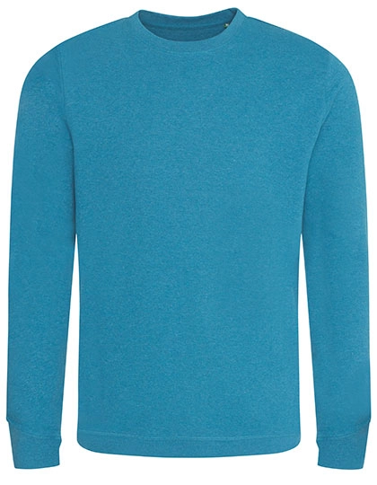Banff Sustainable Sweatshirt zum Besticken und Bedrucken in der Farbe Ink Blue mit Ihren Logo, Schriftzug oder Motiv.