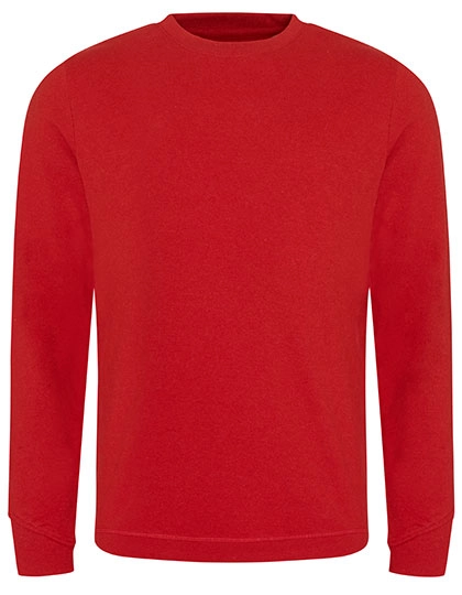 Banff Sustainable Sweatshirt zum Besticken und Bedrucken in der Farbe Red mit Ihren Logo, Schriftzug oder Motiv.