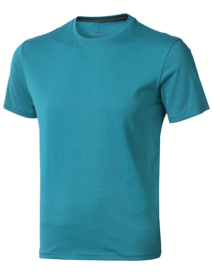Nanaimo T-Shirt zum Besticken und Bedrucken in der Farbe Aqua mit Ihren Logo, Schriftzug oder Motiv.