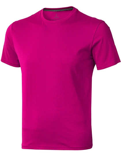 Nanaimo T-Shirt zum Besticken und Bedrucken in der Farbe Pink mit Ihren Logo, Schriftzug oder Motiv.