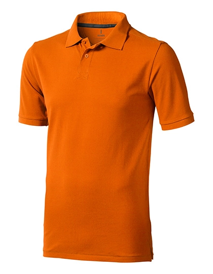 Men´s Calgary Polo zum Besticken und Bedrucken in der Farbe Orange mit Ihren Logo, Schriftzug oder Motiv.