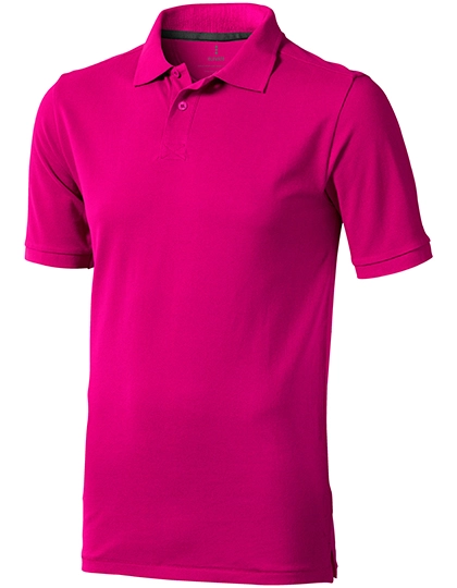 Men´s Calgary Polo zum Besticken und Bedrucken in der Farbe Pink mit Ihren Logo, Schriftzug oder Motiv.