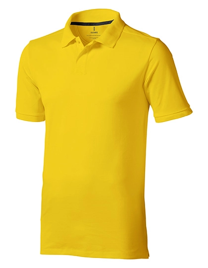 Men´s Calgary Polo zum Besticken und Bedrucken in der Farbe Yellow mit Ihren Logo, Schriftzug oder Motiv.