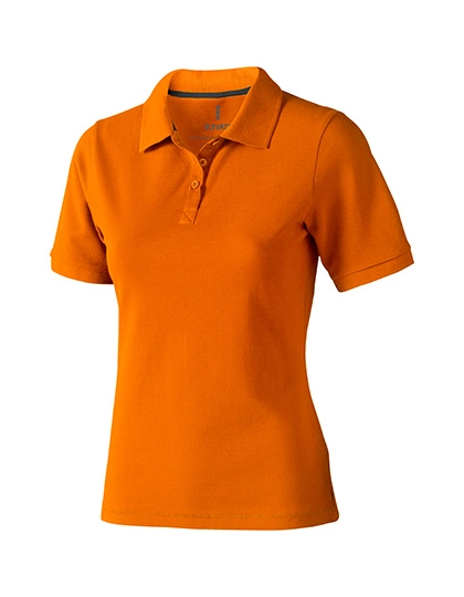 Ladies´ Calgary Polo zum Besticken und Bedrucken in der Farbe Orange mit Ihren Logo, Schriftzug oder Motiv.