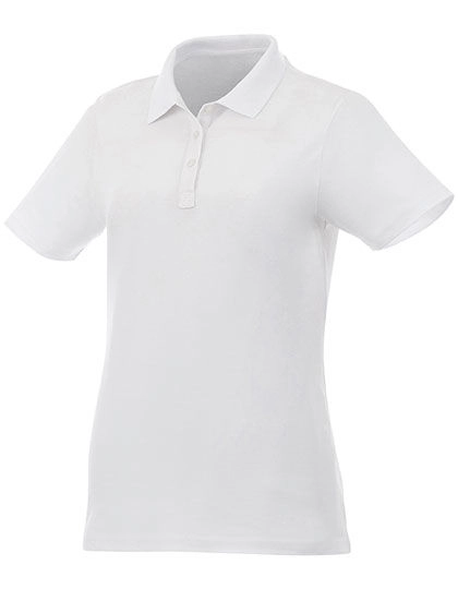Ladies´ Liberty Private Label Poloshirt zum Besticken und Bedrucken in der Farbe White mit Ihren Logo, Schriftzug oder Motiv.