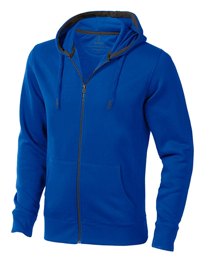 Arora Hooded Full Zip Sweater zum Besticken und Bedrucken in der Farbe Blue mit Ihren Logo, Schriftzug oder Motiv.