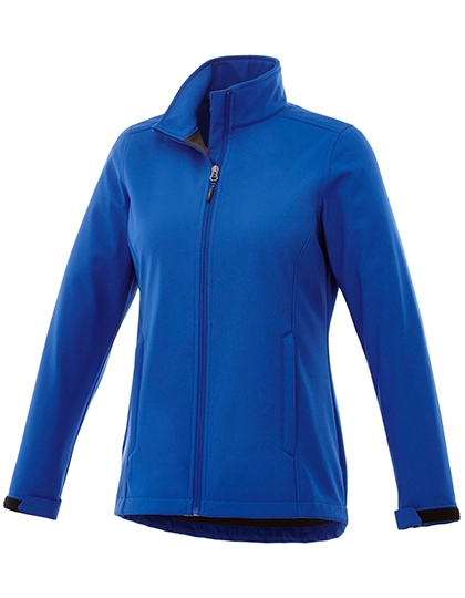 Ladies´ Maxson Softshell Jacket zum Besticken und Bedrucken in der Farbe Classic Royal Blue mit Ihren Logo, Schriftzug oder Motiv.
