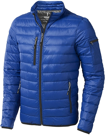 Men´s Scotia Light Down Jacket zum Besticken und Bedrucken in der Farbe Blue mit Ihren Logo, Schriftzug oder Motiv.