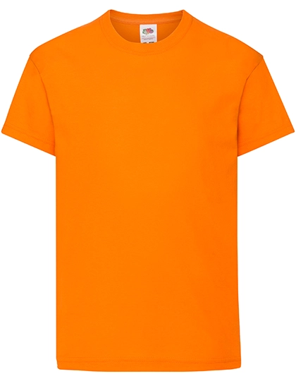 Kids´ Original T zum Besticken und Bedrucken in der Farbe Orange mit Ihren Logo, Schriftzug oder Motiv.