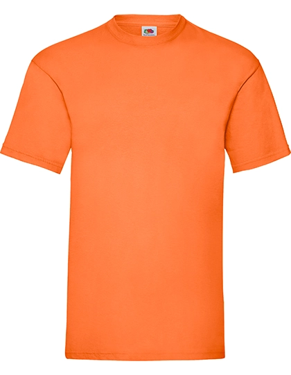 Valueweight T zum Besticken und Bedrucken in der Farbe Orange mit Ihren Logo, Schriftzug oder Motiv.