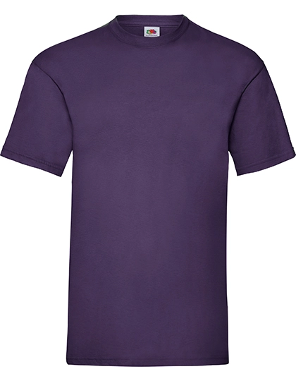 Valueweight T zum Besticken und Bedrucken in der Farbe Purple mit Ihren Logo, Schriftzug oder Motiv.