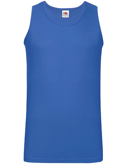 Valueweight Athletic Vest zum Besticken und Bedrucken in der Farbe Royal Blue mit Ihren Logo, Schriftzug oder Motiv.