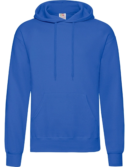 Classic Hooded Sweat zum Besticken und Bedrucken in der Farbe Royal Blue mit Ihren Logo, Schriftzug oder Motiv.