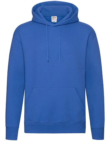 Premium Hooded Sweat zum Besticken und Bedrucken in der Farbe Royal Blue mit Ihren Logo, Schriftzug oder Motiv.