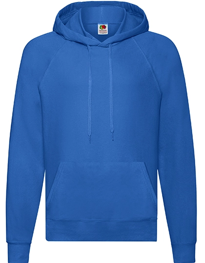 Lightweight Hooded Sweat zum Besticken und Bedrucken in der Farbe Royal Blue mit Ihren Logo, Schriftzug oder Motiv.