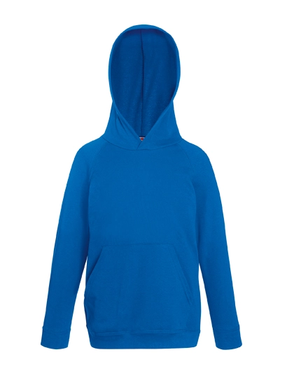 Kids´ Lightweight Hooded Sweat zum Besticken und Bedrucken in der Farbe Royal Blue mit Ihren Logo, Schriftzug oder Motiv.