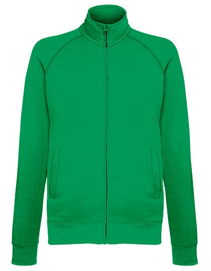 Lightweight Sweat Jacket zum Besticken und Bedrucken in der Farbe Kelly Green mit Ihren Logo, Schriftzug oder Motiv.