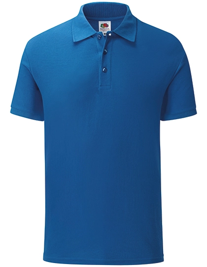 65/35 Piqué Polo zum Besticken und Bedrucken in der Farbe Royal Blue mit Ihren Logo, Schriftzug oder Motiv.