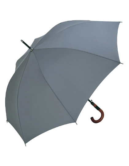 Fare®-Collection Automatic Midsize Schirm zum Besticken und Bedrucken in der Farbe Grey mit Ihren Logo, Schriftzug oder Motiv.