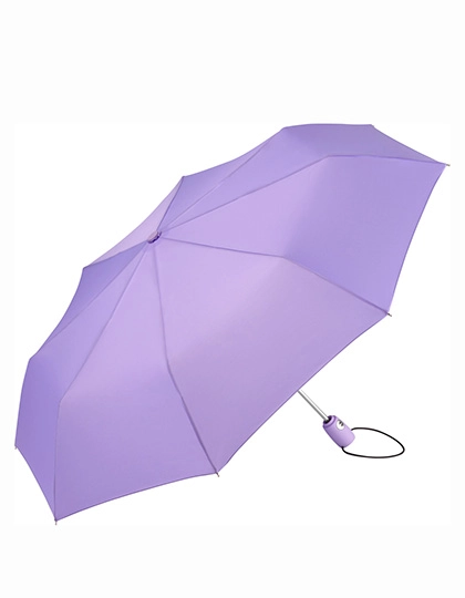 Mini-Taschenschirm FARE®-AOC zum Besticken und Bedrucken in der Farbe Lilac mit Ihren Logo, Schriftzug oder Motiv.