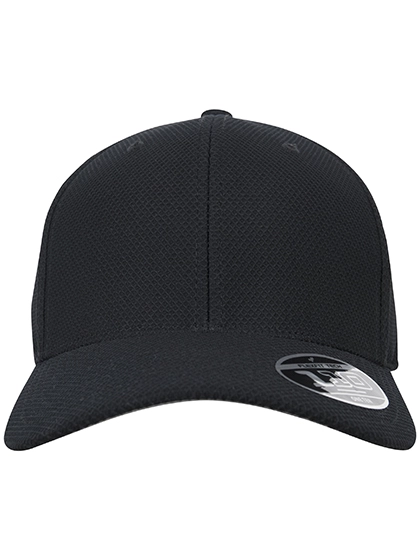 Hybrid Cap zum Besticken und Bedrucken in der Farbe Black mit Ihren Logo, Schriftzug oder Motiv.