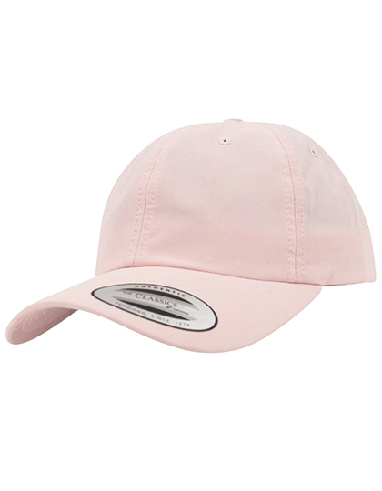 Low Profile Washed Cap zum Besticken und Bedrucken in der Farbe Pink mit Ihren Logo, Schriftzug oder Motiv.