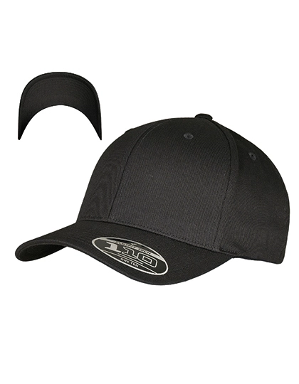 Flexfit Wooly Combed Adjustable Cap zum Besticken und Bedrucken in der Farbe Black-Black mit Ihren Logo, Schriftzug oder Motiv.