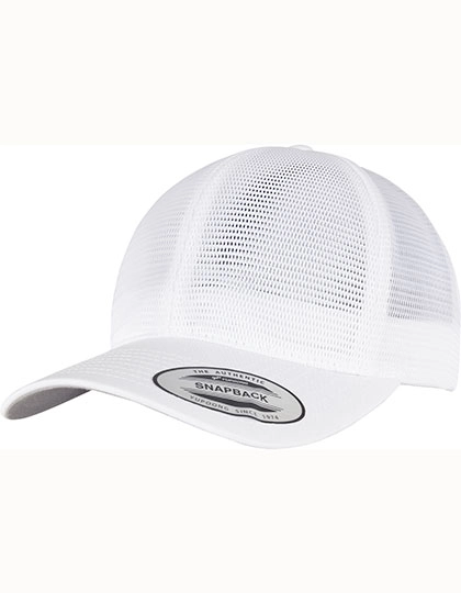 360° Omnimesh Cap zum Besticken und Bedrucken in der Farbe White mit Ihren Logo, Schriftzug oder Motiv.