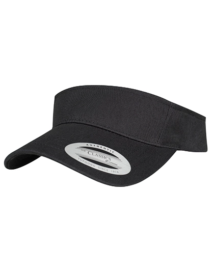 Curved Visor Cap zum Besticken und Bedrucken in der Farbe Black mit Ihren Logo, Schriftzug oder Motiv.