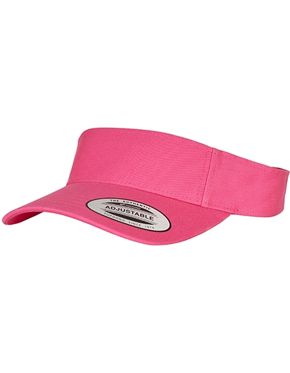 Curved Visor Cap zum Besticken und Bedrucken in der Farbe Cosmo Pink mit Ihren Logo, Schriftzug oder Motiv.