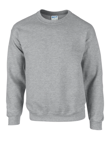 DryBlend® Crewneck Sweatshirt zum Besticken und Bedrucken in der Farbe Sport Grey (Heather) mit Ihren Logo, Schriftzug oder Motiv.